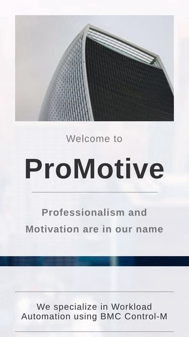 Screenshot of promotive.ca