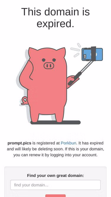 Screenshot of prompt.pics