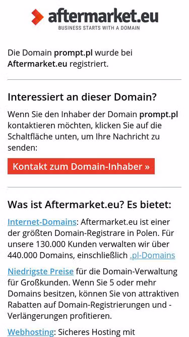 Screenshot of prompt.pl