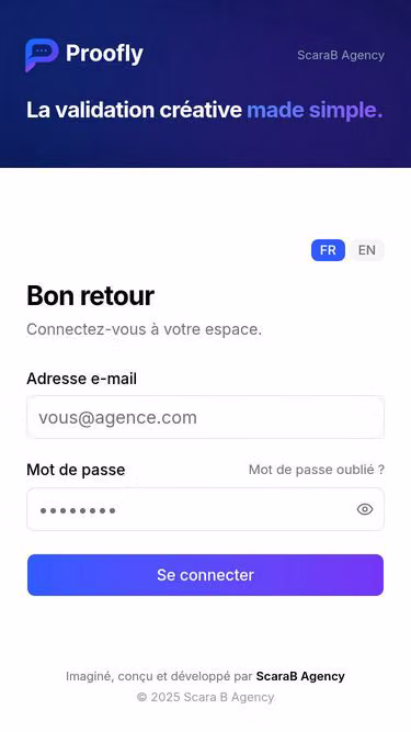 Screenshot of proofly.design