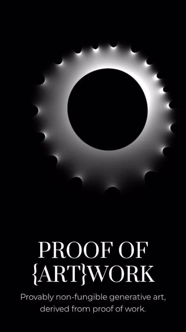 Screenshot of proofofwork.art