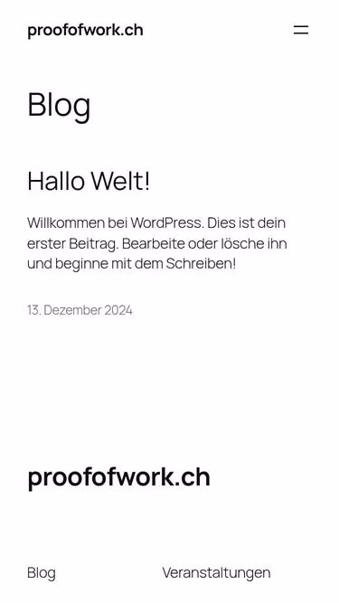 Screenshot of proofofwork.ch