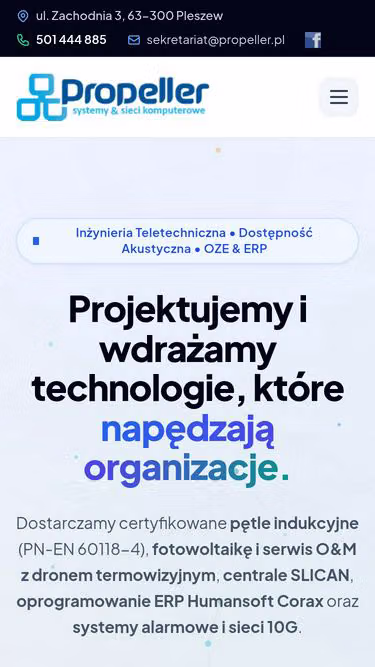 Screenshot of propeller.pl
