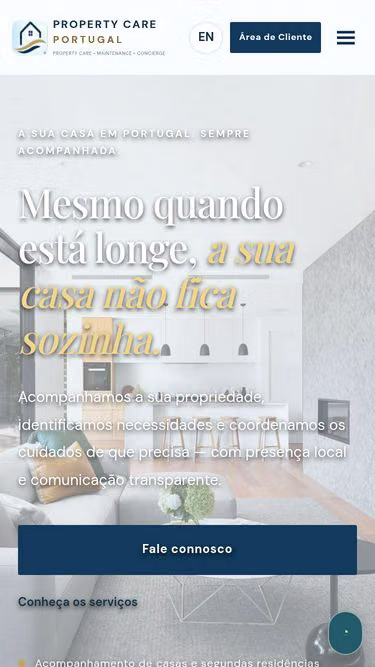 Screenshot of propertycare.pt