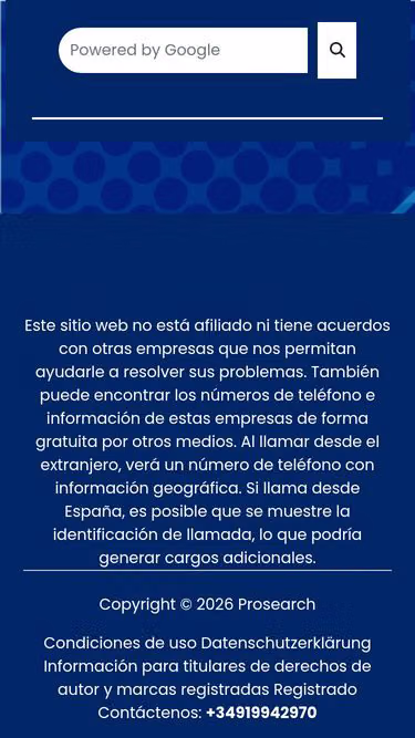 Screenshot of prosearch.online