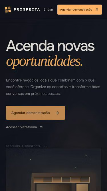 Screenshot of prospecta.run