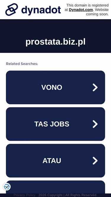 Screenshot of prostata.biz.pl