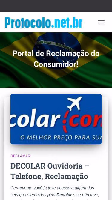 Screenshot of protocolo.net.br