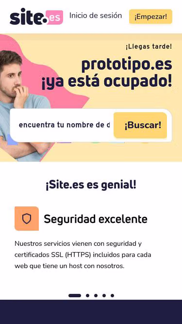 Screenshot of prototipo.es