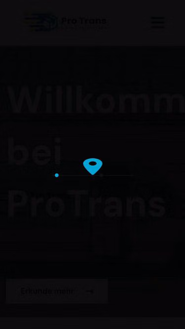 Screenshot of protrans.at