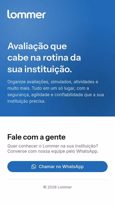 Screenshot of prova.app.br