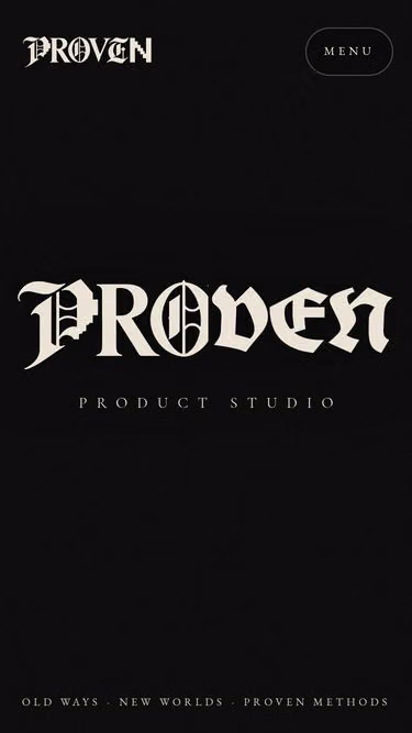 Screenshot of proven.family