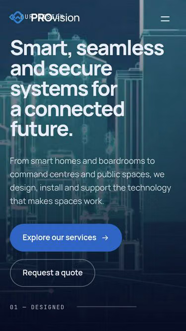 Screenshot of provision.ws
