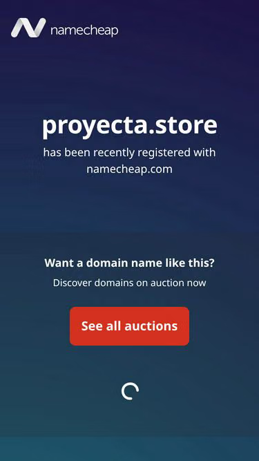 Screenshot of proyecta.store