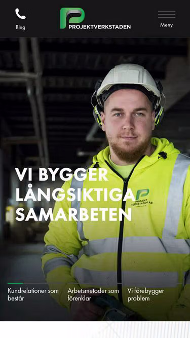 Screenshot of prvn.se