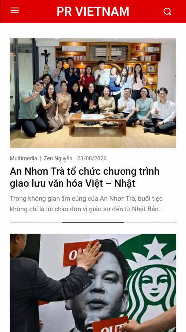 Screenshot of prvn.vn