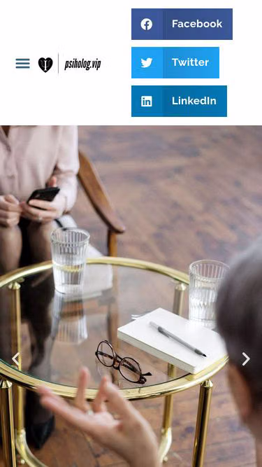 Screenshot of psiholog.agency