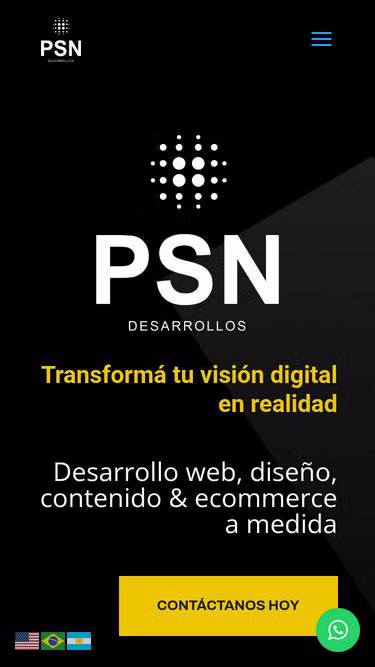 Screenshot of psn.com.ar