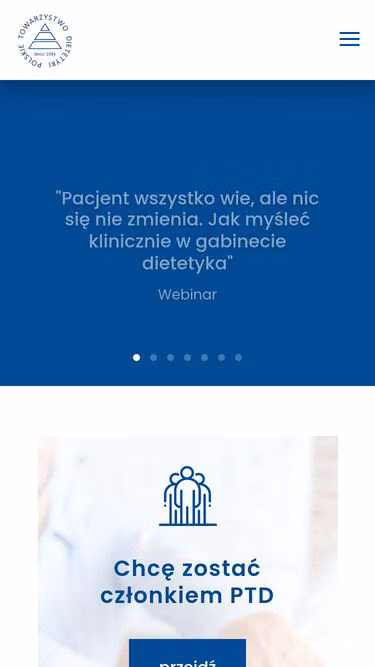 Screenshot of ptd.org.pl