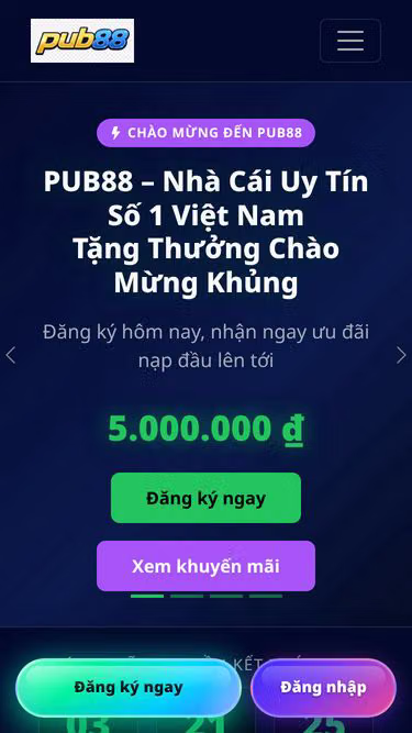 Screenshot of pub88.express