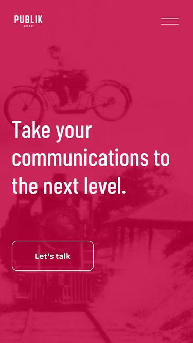 Screenshot of publik.nz
