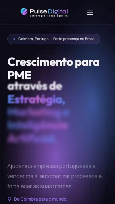 Screenshot of pulsedigital.pt