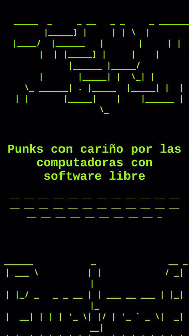 Screenshot of punks.computer