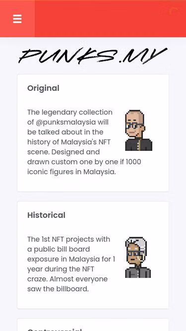Screenshot of punks.net