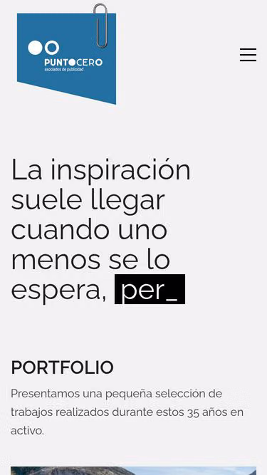 Screenshot of puntocero.com