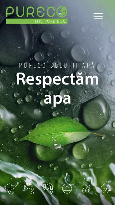Screenshot of pureco.ro