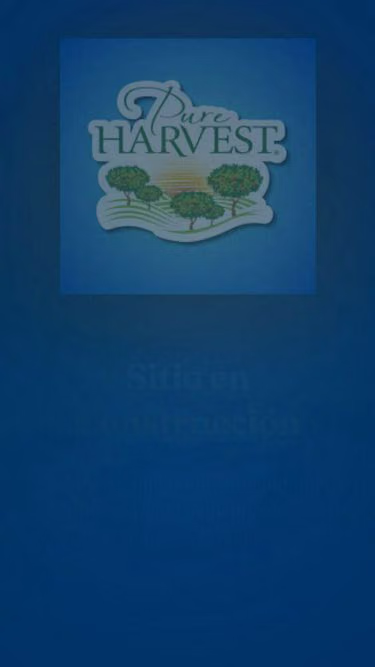 Screenshot of pureharvest.mx