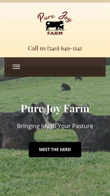 Screenshot of purejoy.farm