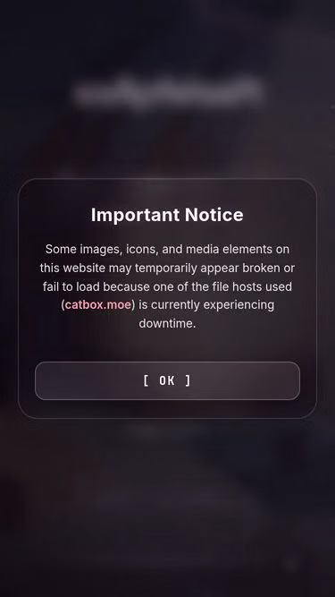 Screenshot of purely.wtf