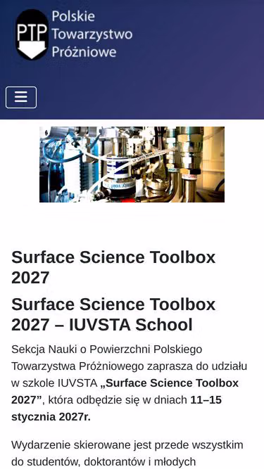 Screenshot of pvs.org.pl