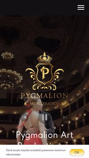 Screenshot of pygmalion.fi