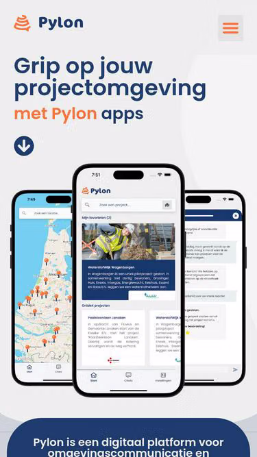 Screenshot of pylon.nl