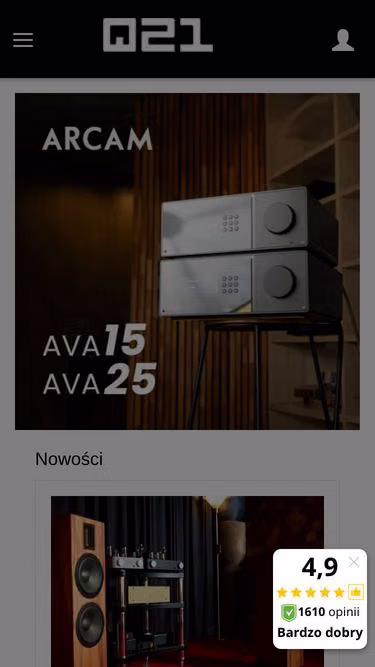 Screenshot of q21.eu