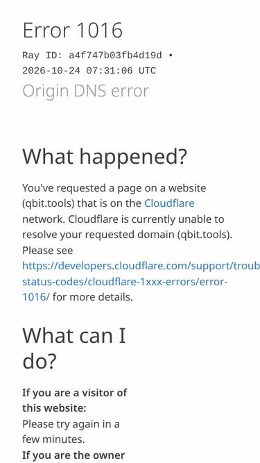 Screenshot of qbit.tools