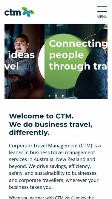 Screenshot of qbt.travel