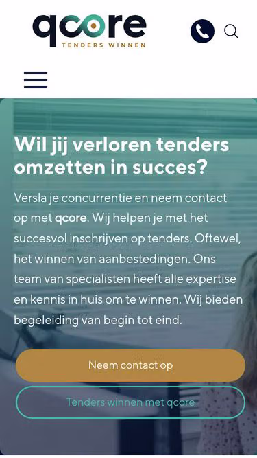 Screenshot of qcore.nl