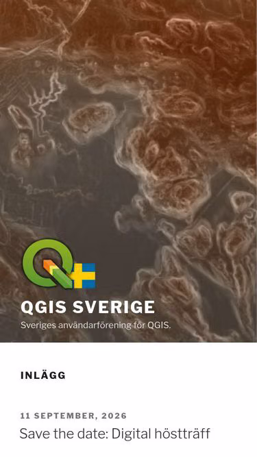 Screenshot of qgis.se