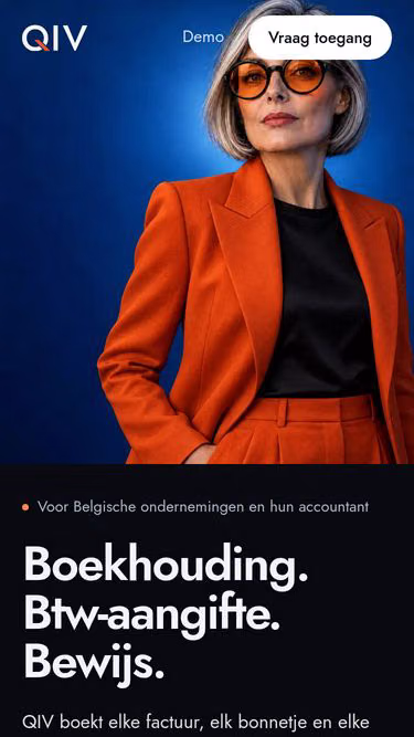 Screenshot of qiv.be