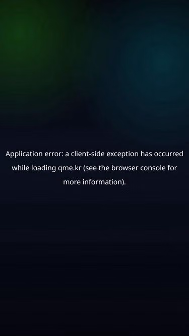 Screenshot of qme.kr