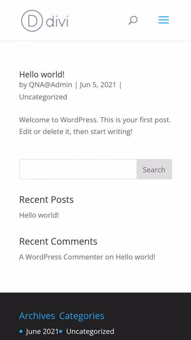 Screenshot of qna.news