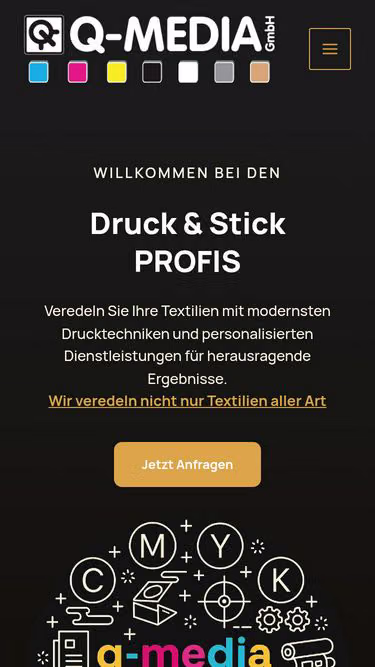 Screenshot of qprint.ch