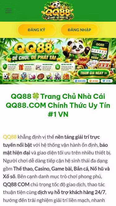 Screenshot of qq88.fund