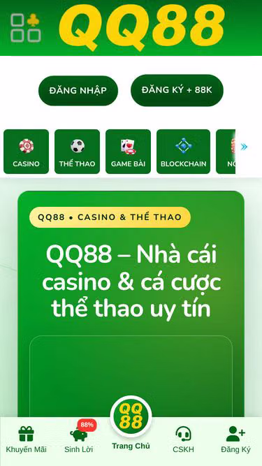 Screenshot of qq88.global