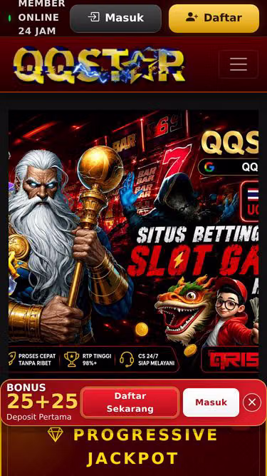 Screenshot of qqstar.id