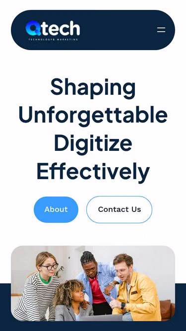 Screenshot of qtech.ltd