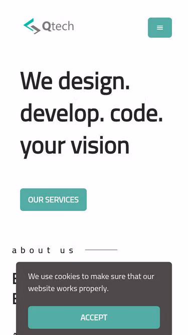 Screenshot of qtech.om